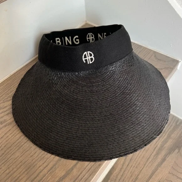 Anine Bing | Accessories | Anine Bing Venus Visor In Black  display picture 3